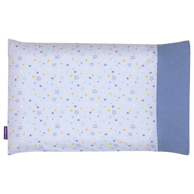 Clevamama - Baby Pillow Case - Blue