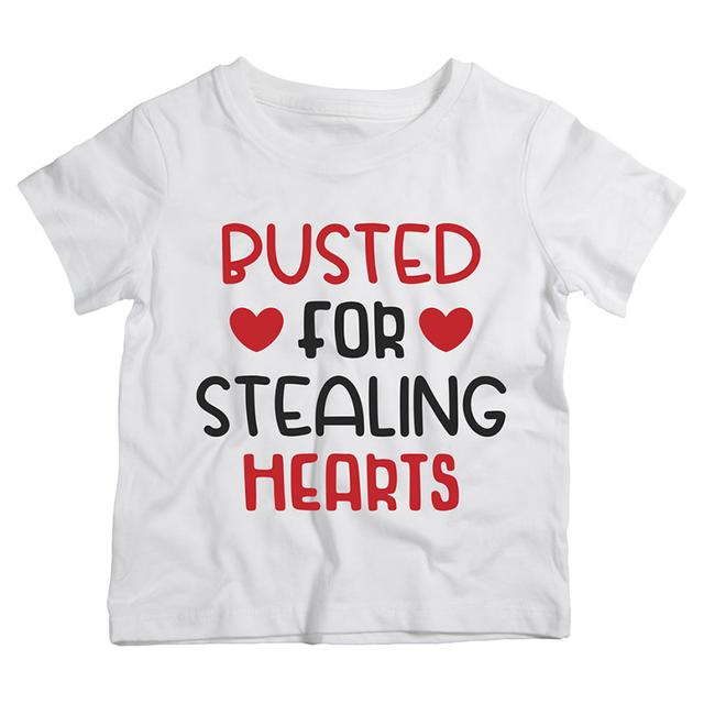 Twinkle Hands Busted For Stealing Heart T-Shirt White