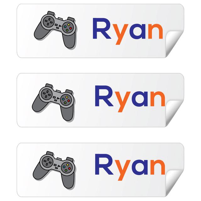 Twinkle Hands - Personalized Waterproof Labels - Video Games