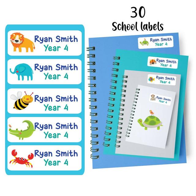 Twinkle Hands - Personalized Book Labels Animals Theme