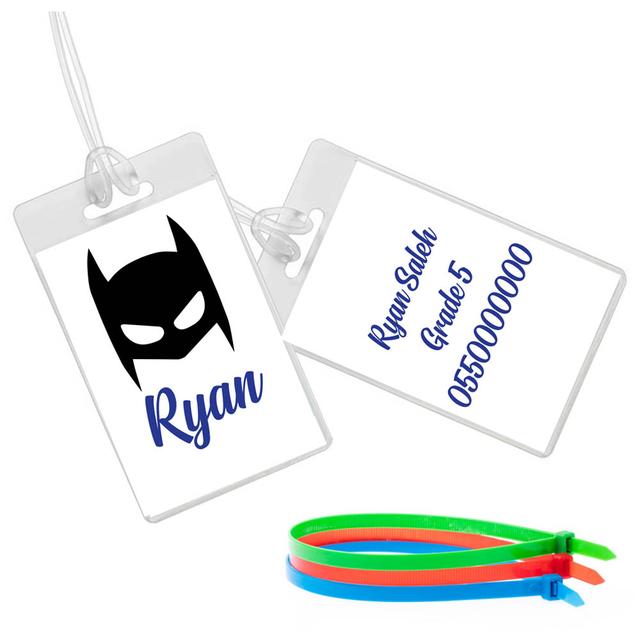 Twinkle Hands - Superhero Luggage Tag