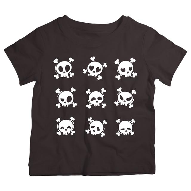 Twinkle Hands - Scary Halloween T-Shirt Brown/White