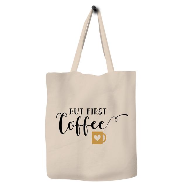 Save The Ocean - Eco Tote Bag - But First Coffee