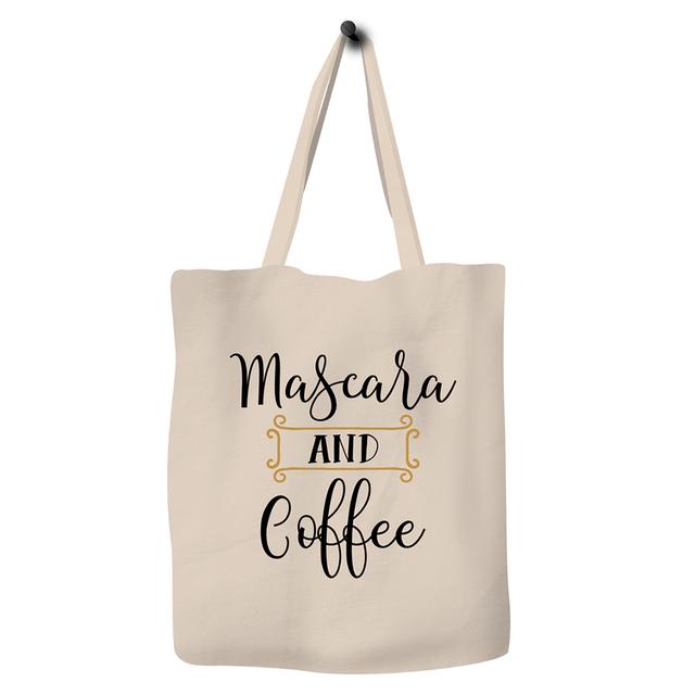 Save The Ocean - Eco Tote Bag - Mascara And Coffee