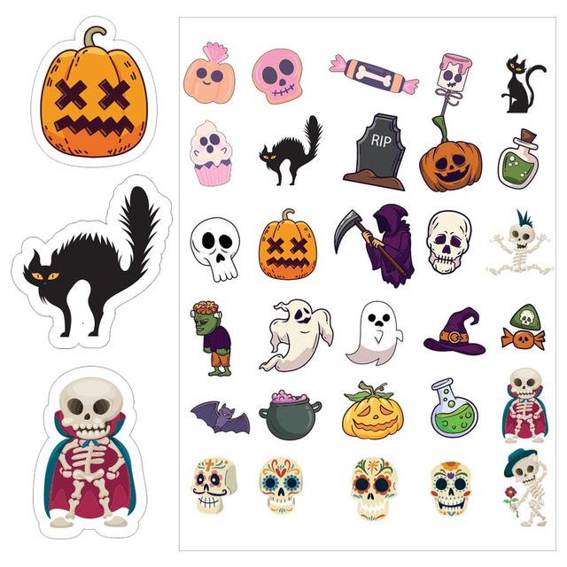 Twinkle Hands - Reward & Motivational Stickers - Halloween - 30pcs