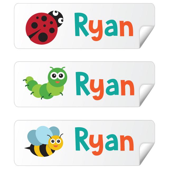 Twinkle Hands - Personalized Waterproof Labels - Lady Bug