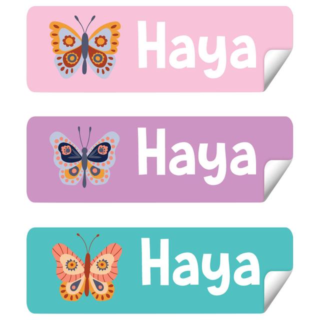 Twinkle Hands - Personalized Waterproof Labels - Classy Butterfly