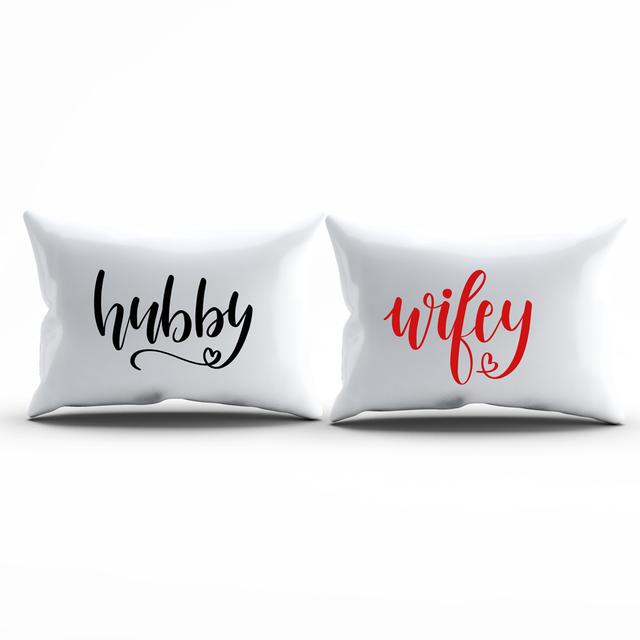 Twinkle Hands - Couple Pillowcases - Hubby And Wifey