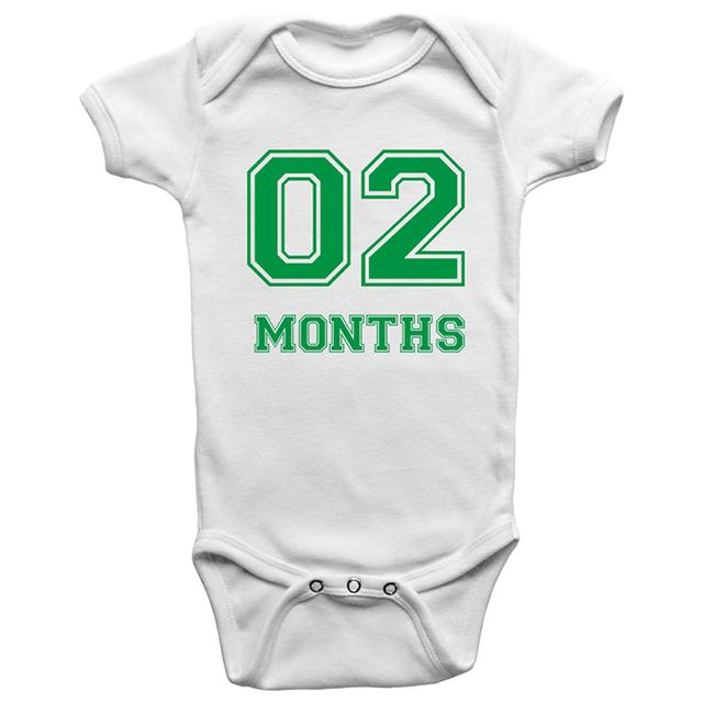 Limited Edition - Two Months Onesie Bodysuit - Green