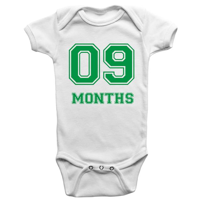 Limited Edition - Nine Months Onesie Bodysuit - Green