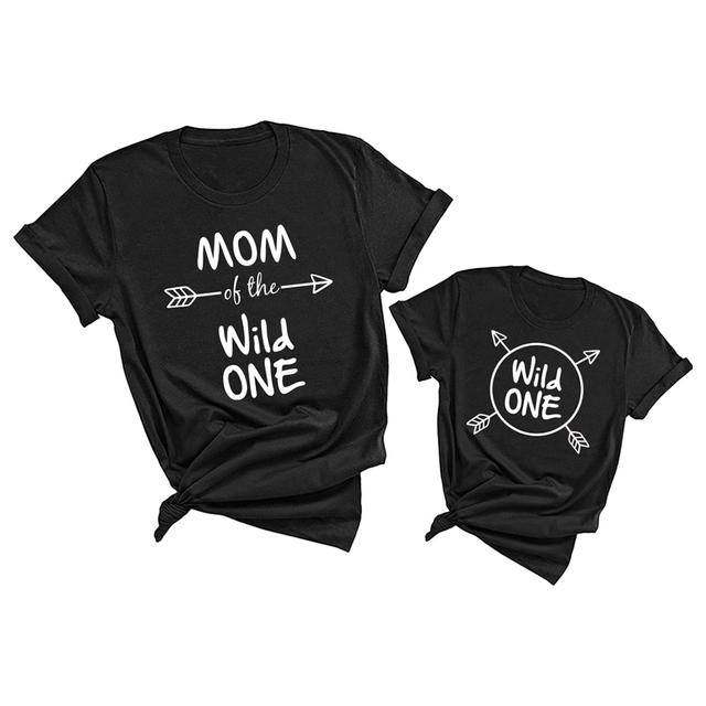 Twinkle Hands - Mom & Me Twin Shirt Mom of Wild One