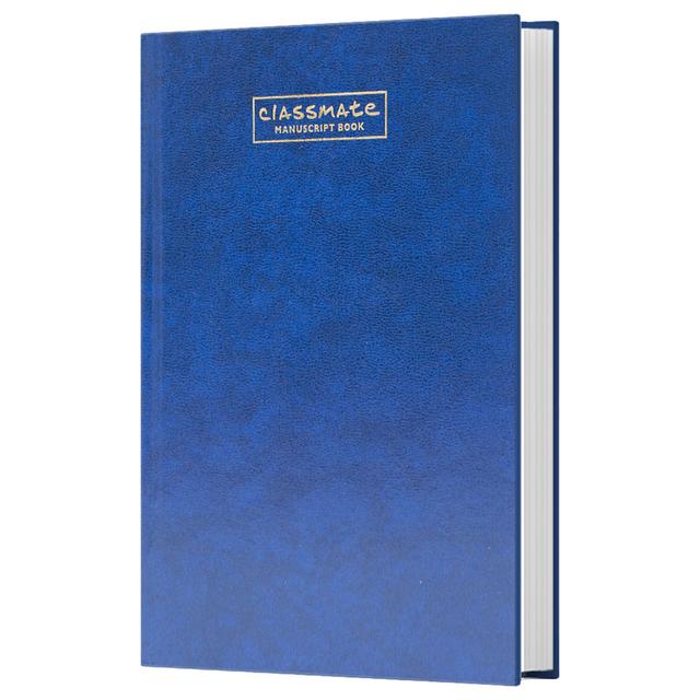 Classmate - Manuscript Book 384 Pages Pack of 6 - Blue