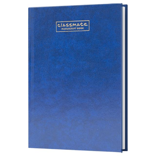 Classmate Manuscript Book Regular 192 Pages Pack of 6 - Blue