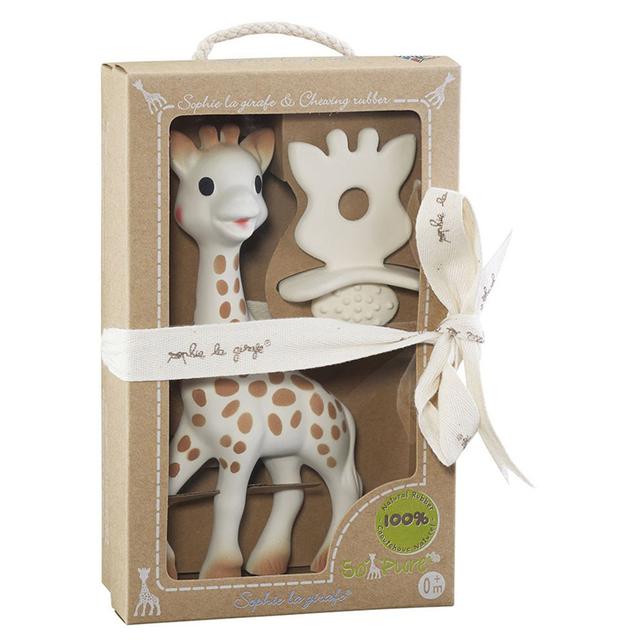 Vulli So Pure Sophie the Giraffe + Natural Teether Set