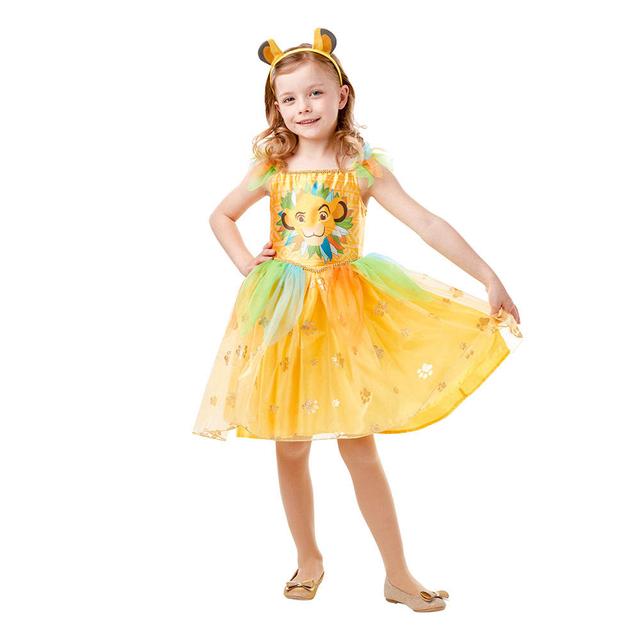 Rubies - Lion King Simba Dress Girls Costume - Yellow