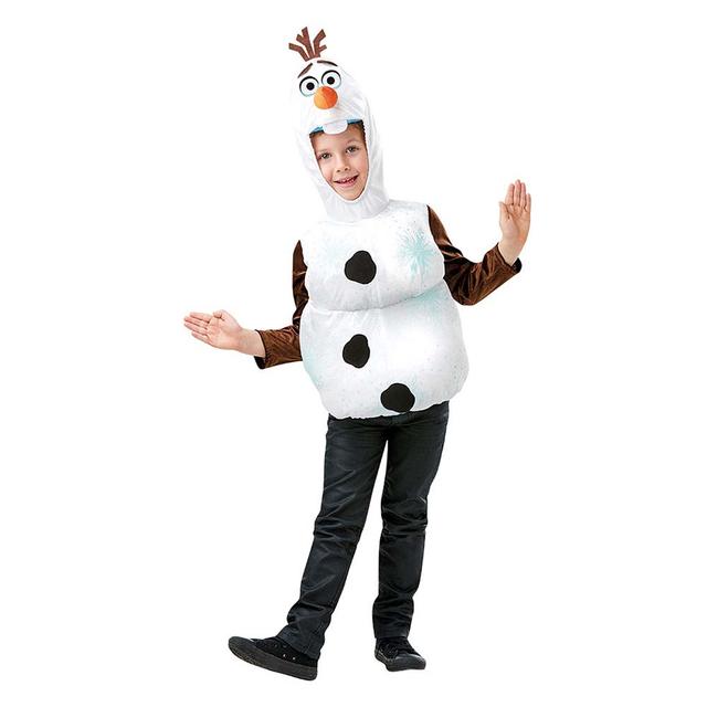 Rubies - Frozen 2 Olaf Snowman Tabard Costume - White