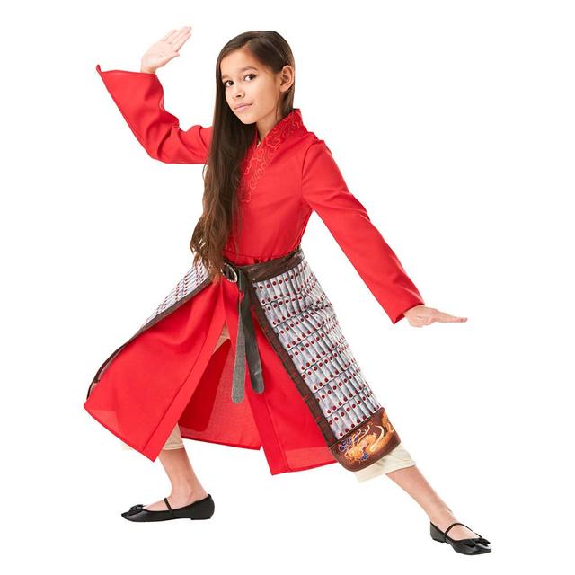 Rubies - Disney Movie Mulan Warrior Child Costume - Red